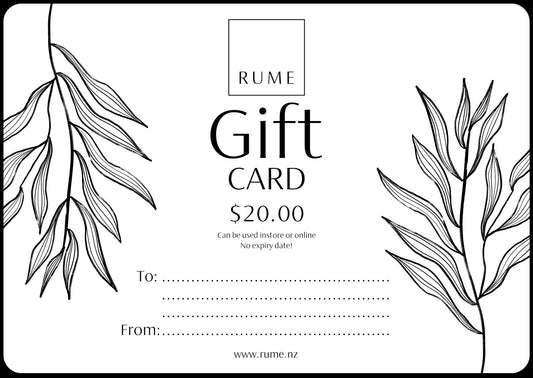 RUME Gift Card