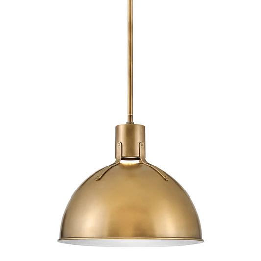 Hinkley Argo 1L Pendant - Heritage Brass