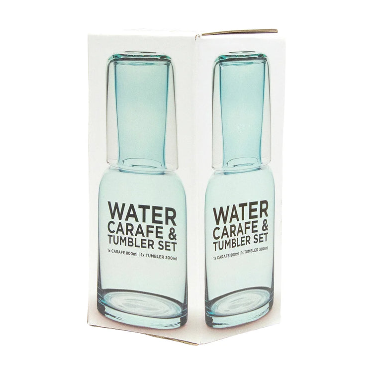 Water Carafe & Tumbler Set Aqua