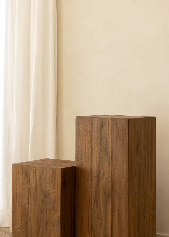 Dark Teak Plinth 30x75