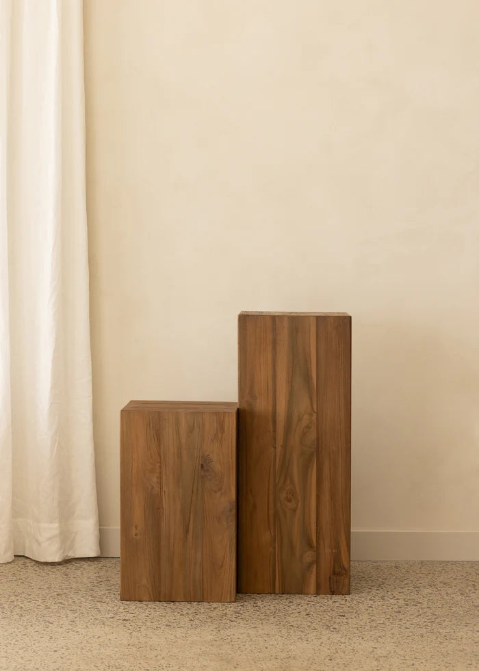 Dark Teak Plinth 30x75