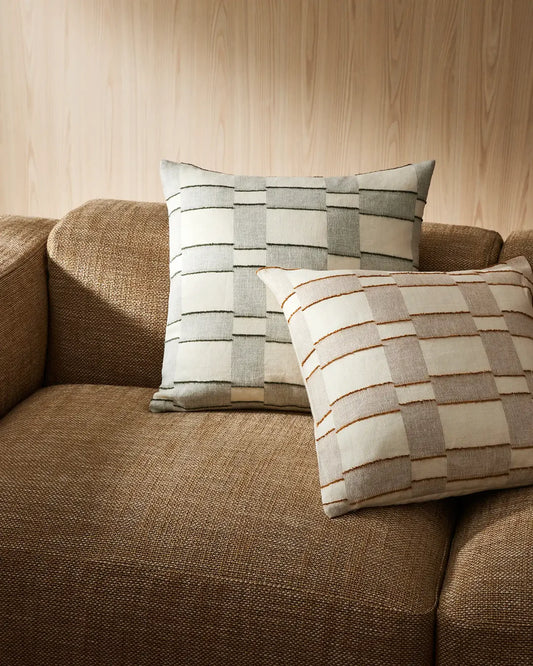 Weave Lorenzo Cushion Olive