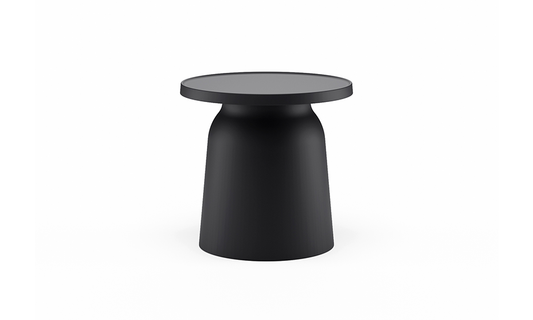 Milo Outdoor Side Table - Black