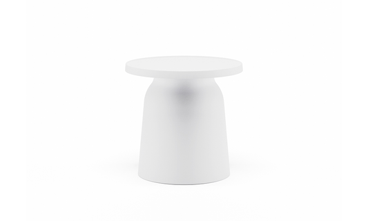 Milo Outdoor Side Table - White