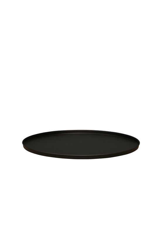 Studio Round Ottoman Tray - Black 60cm