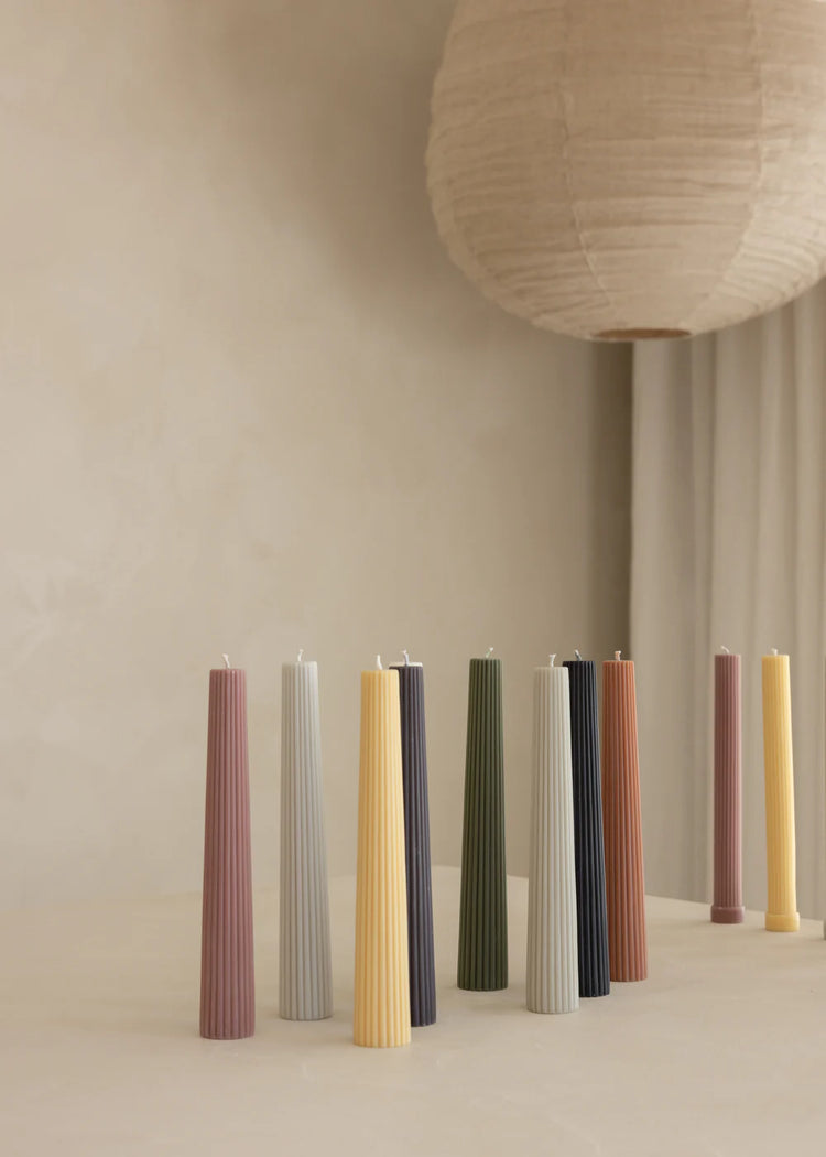 Tapered Lone Pillar Candle