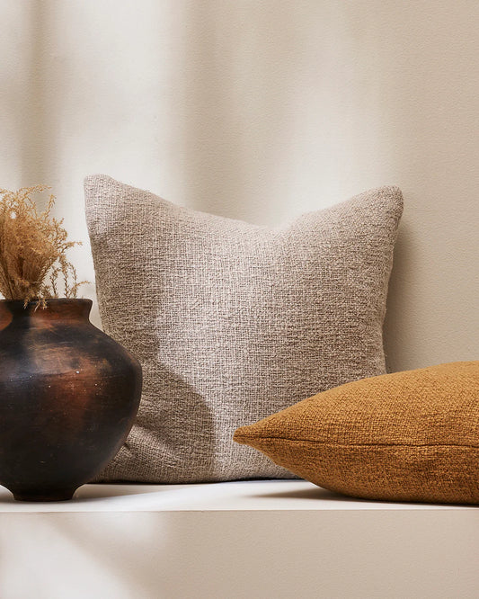 Baya Cyprian Cushion - Pebble