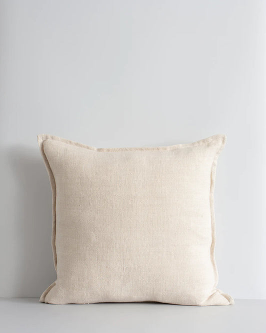 Baya Flaxmill Cushion - Nude