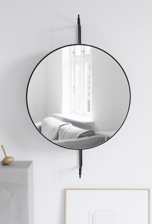 Kristina Dam Rotating Mirror - Black - RUMEMaytime