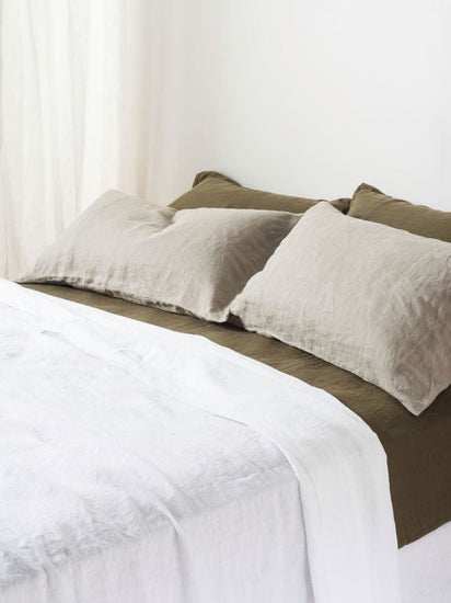 Linen Pillowcase Pair - RUMECitta`