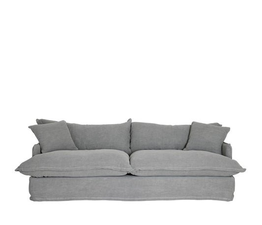 Ollie 3 Seater Linen Sofa