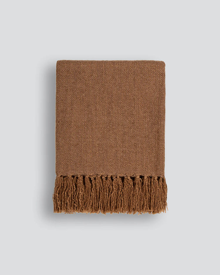 Baya Richmond throw - Cinnamon