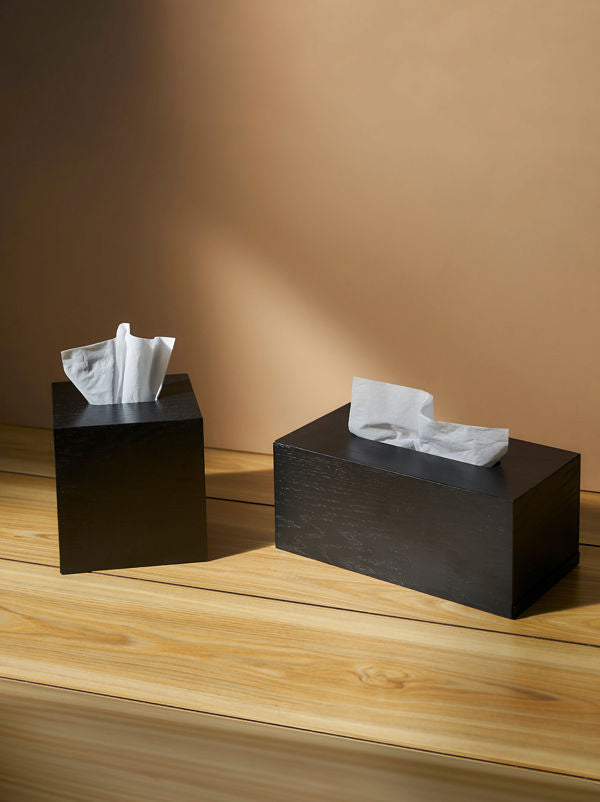 Oku Tissue Box - Small | Black