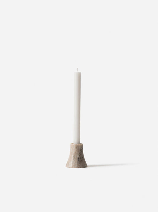 Flare Candle Holder - Forest Brown