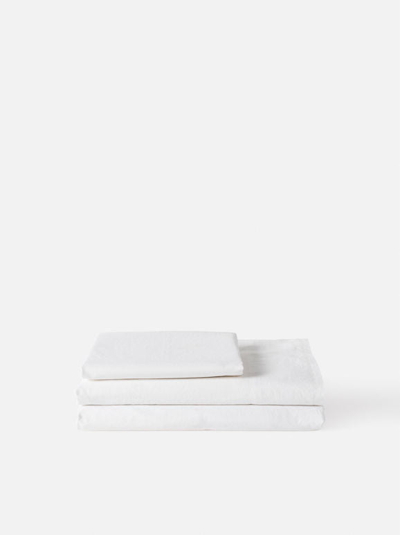 Washed Egyptian Cotton Pillowcase Pair