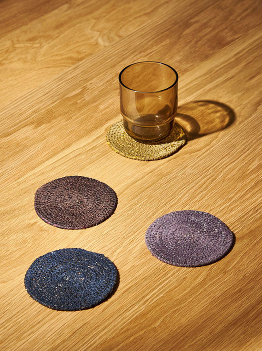 Pinto Coaster - Mulberry/Multi Set of 4