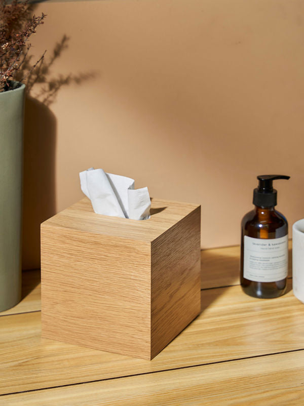 Oku Tissue Box - Small | Natural