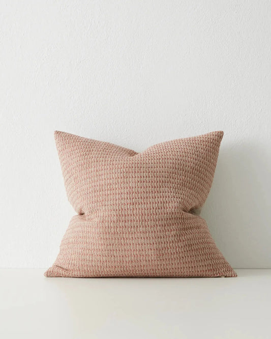 Weave Nicolo Cushion - Blush