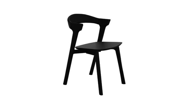 Ethnicraft Bok Dining Chair - Black - RUMECuchi