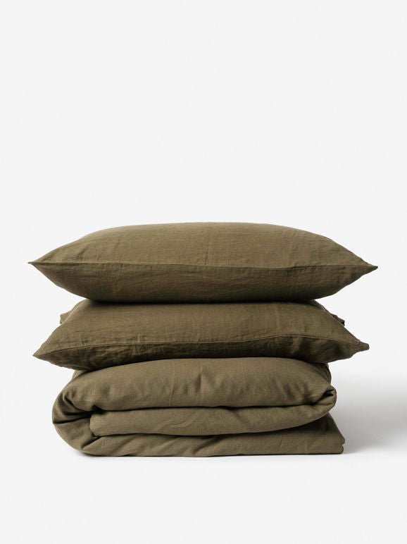 Ivy Linen Duvet Cover - RUMECitta`