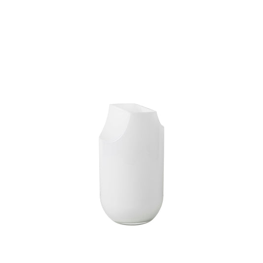 Kristina Dam Vase - Short Serif Opal White - RUMEMaytime