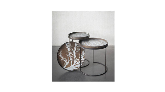 Notre Monde Nesting Side Table Set - High - RUMECuchi