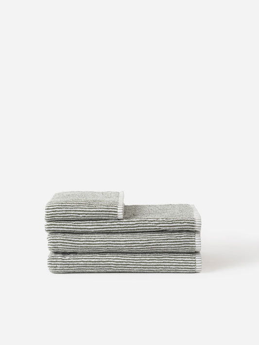 Stripe Cotton Bath Towel Range - RUMECitta`